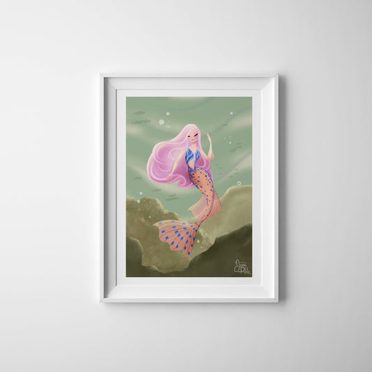 the little mermaid Caspia