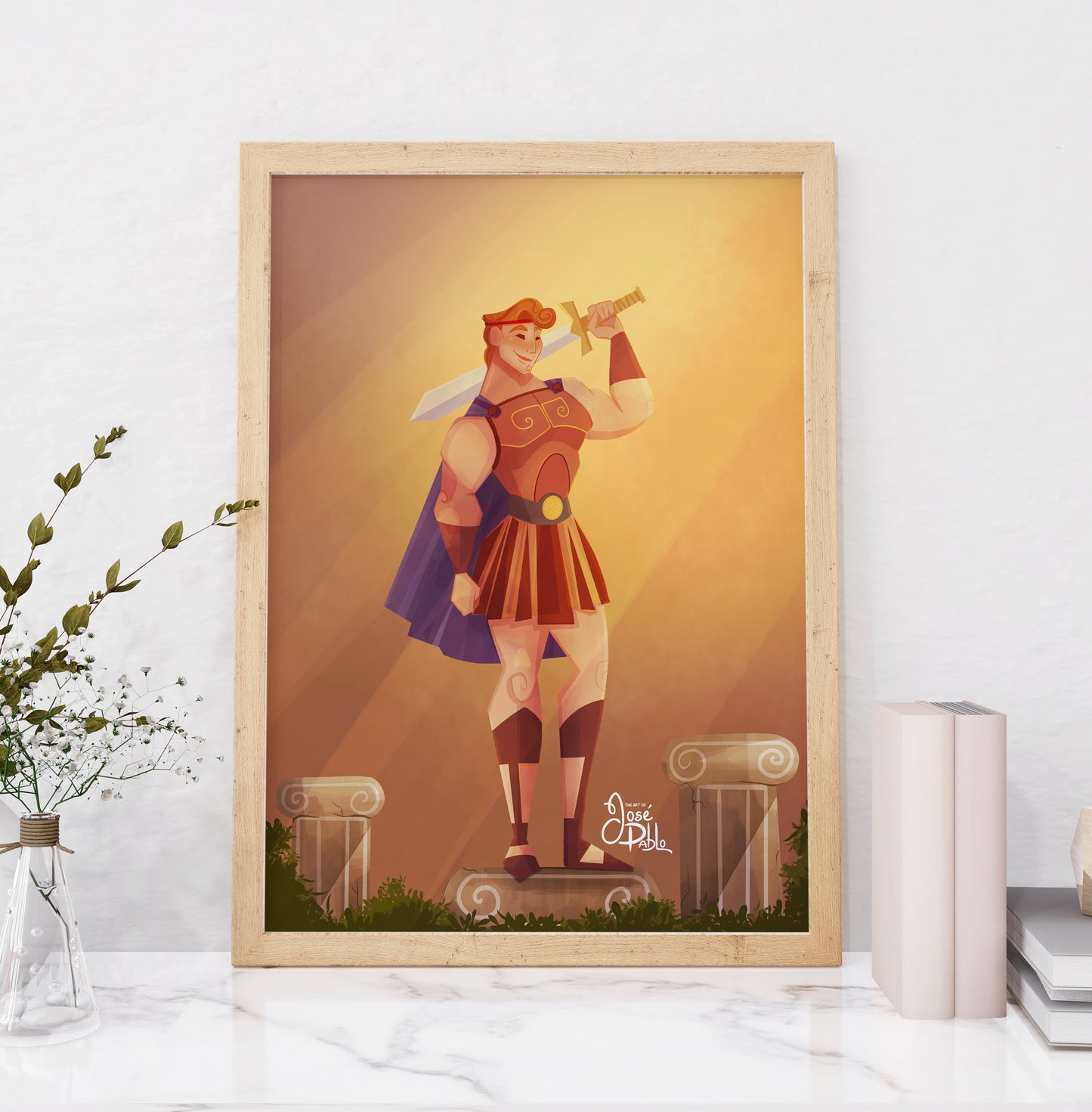 Hercules- Art Print