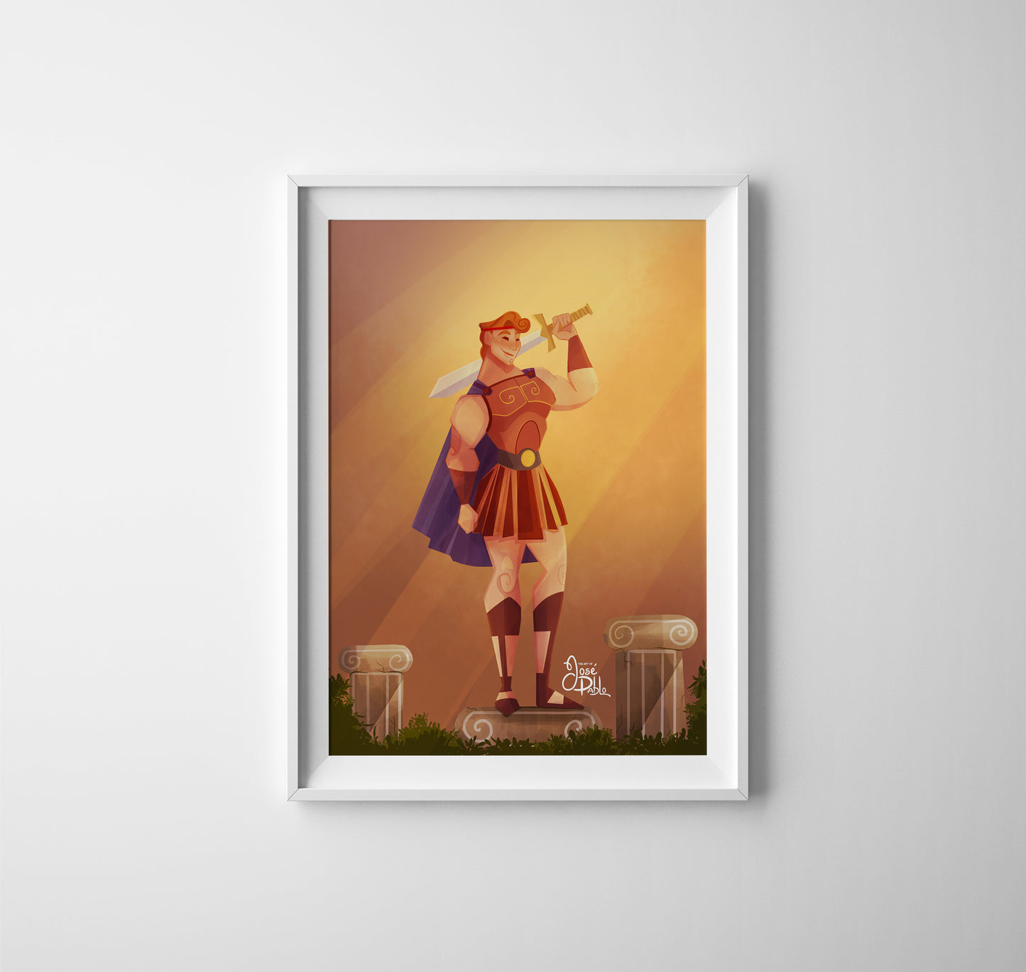 Hercules- Art Print