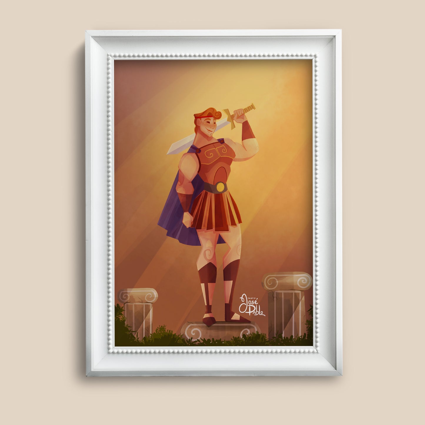 Hercules- Art Print