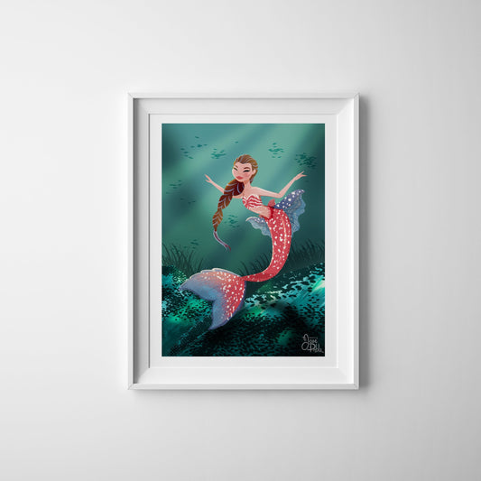 the little mermaid Perla