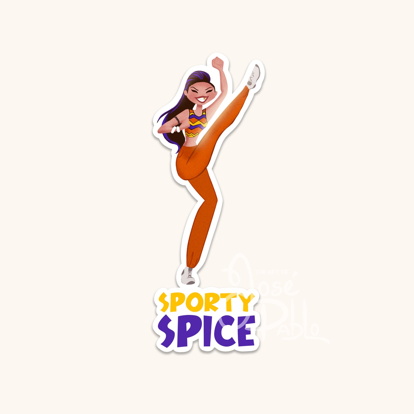 Pegatinas impermeables del 25.º aniversario de las Spice Girls