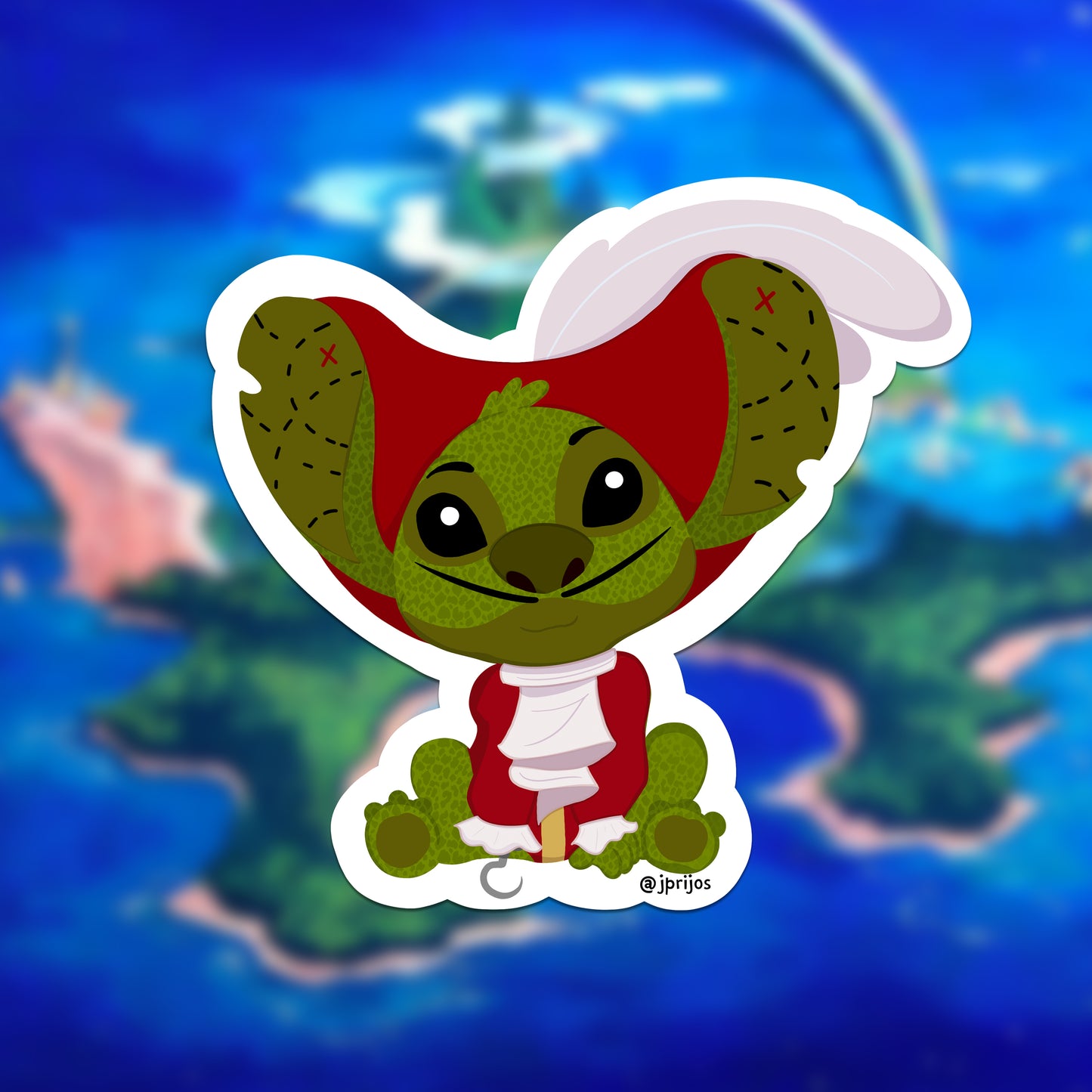 Stitch Crashes Disney Villains vol.1- Waterproof Stickers