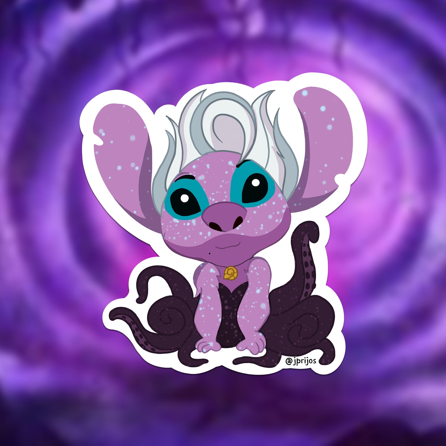 Stitch Crashes Disney Villains vol.1- Waterproof Stickers