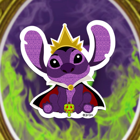 Stitch Crashes Disney Villains vol.1- Waterproof Stickers