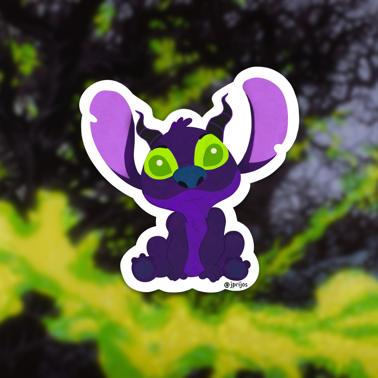 Stitch Crashes Disney vol.1- Waterproof Stickers