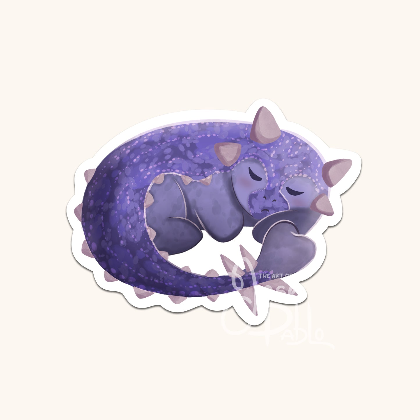 Ankylosaurus- Waterproof Sticker