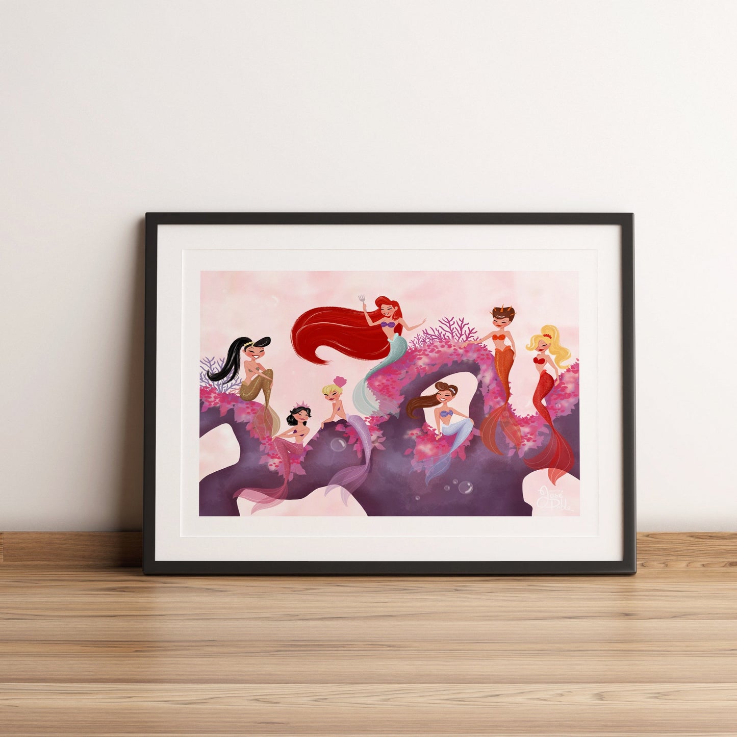 the little mermaid print