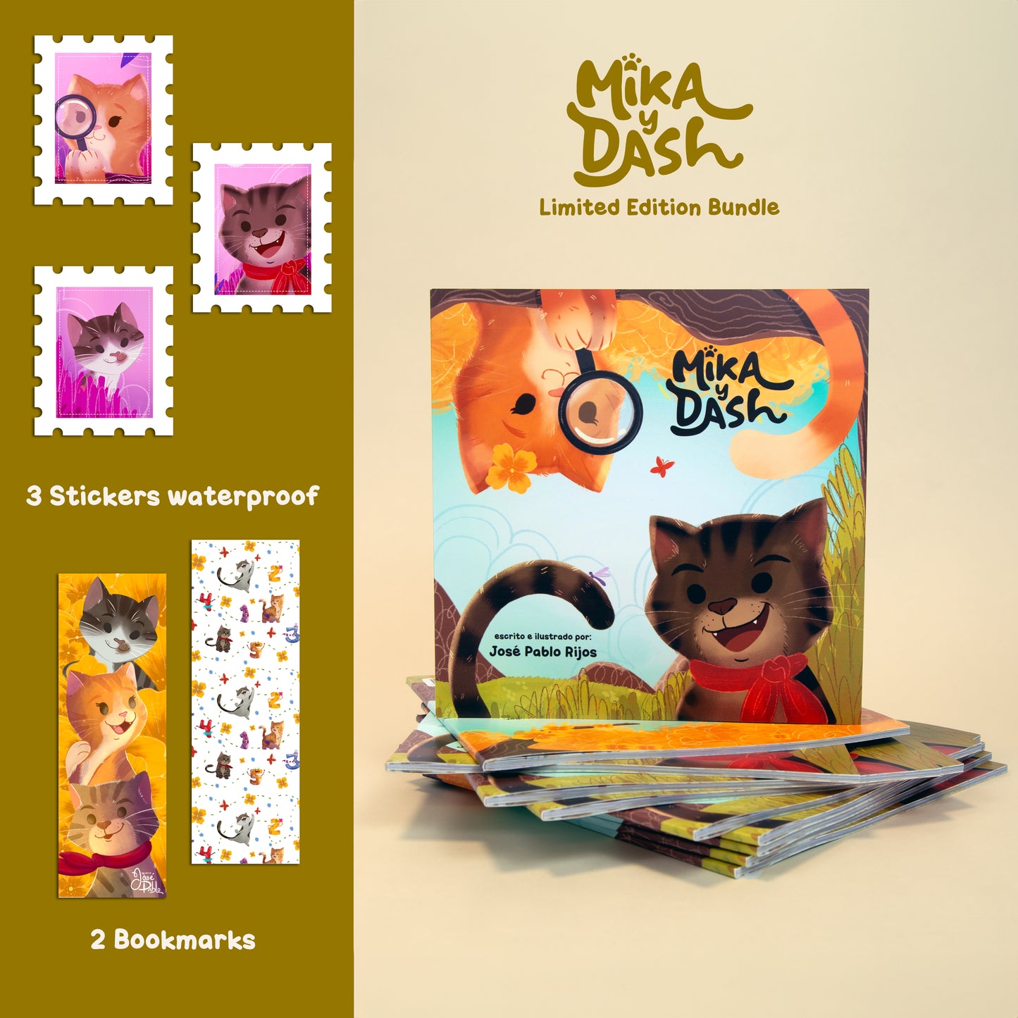 Mika y Dash©- Bundle de Cuento Ilustrado