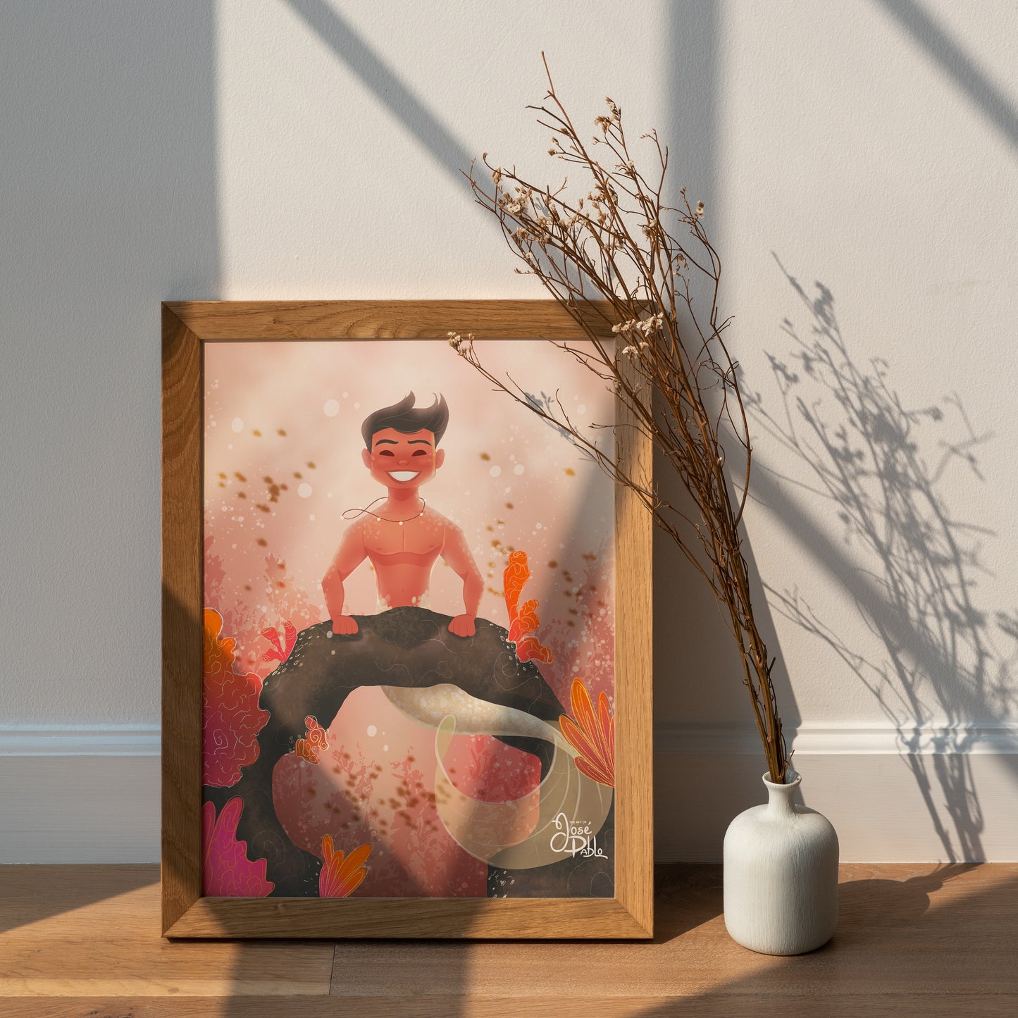 Coral Merman- Art Print