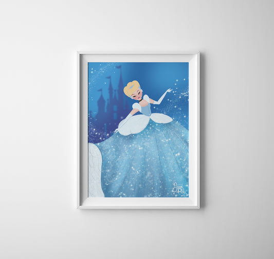 cinderella print