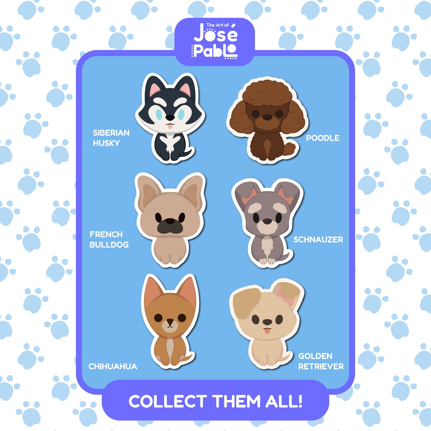 Cozy Dogs Mystery Bag – Waterproof Sticker
