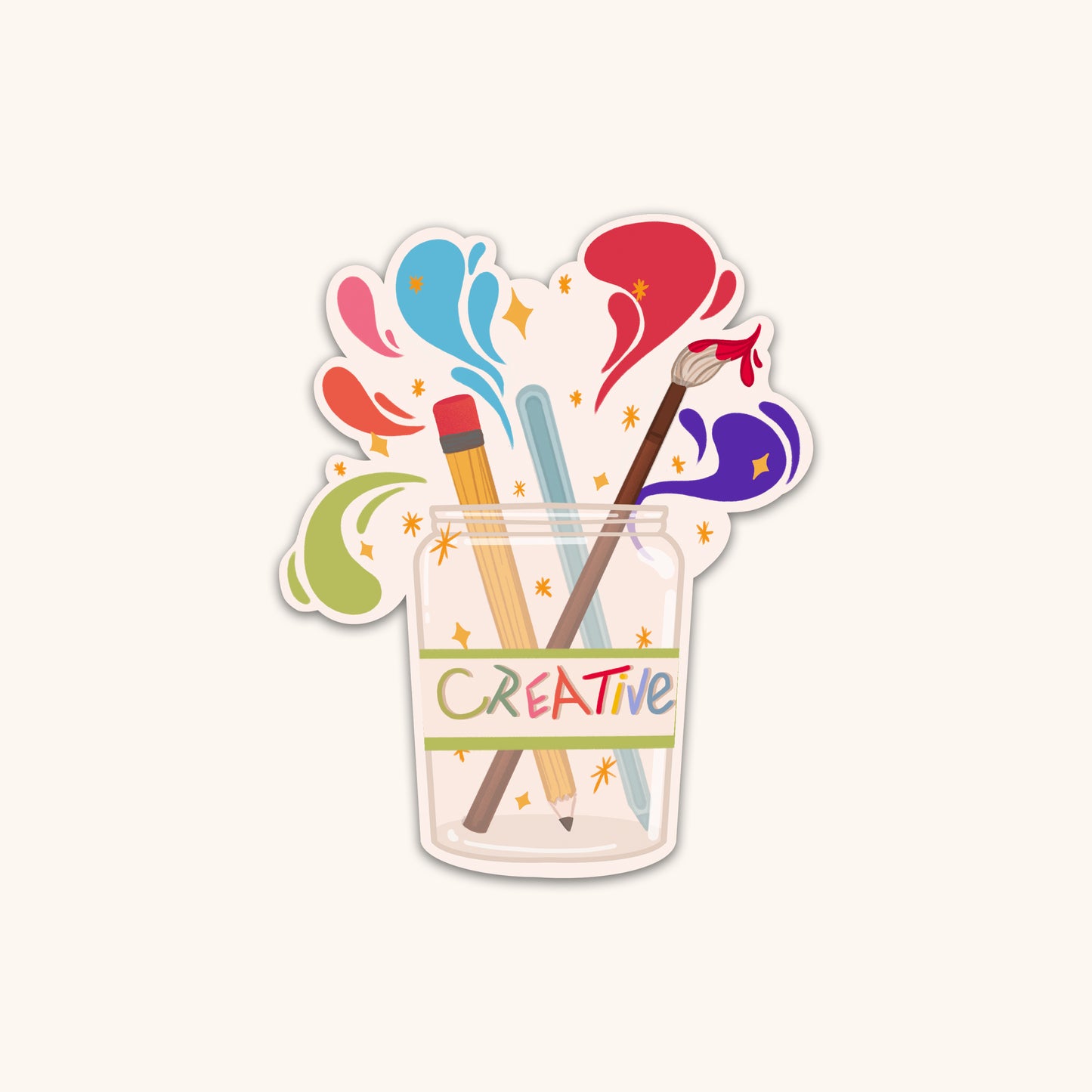 Creative- Waterproof Sticker