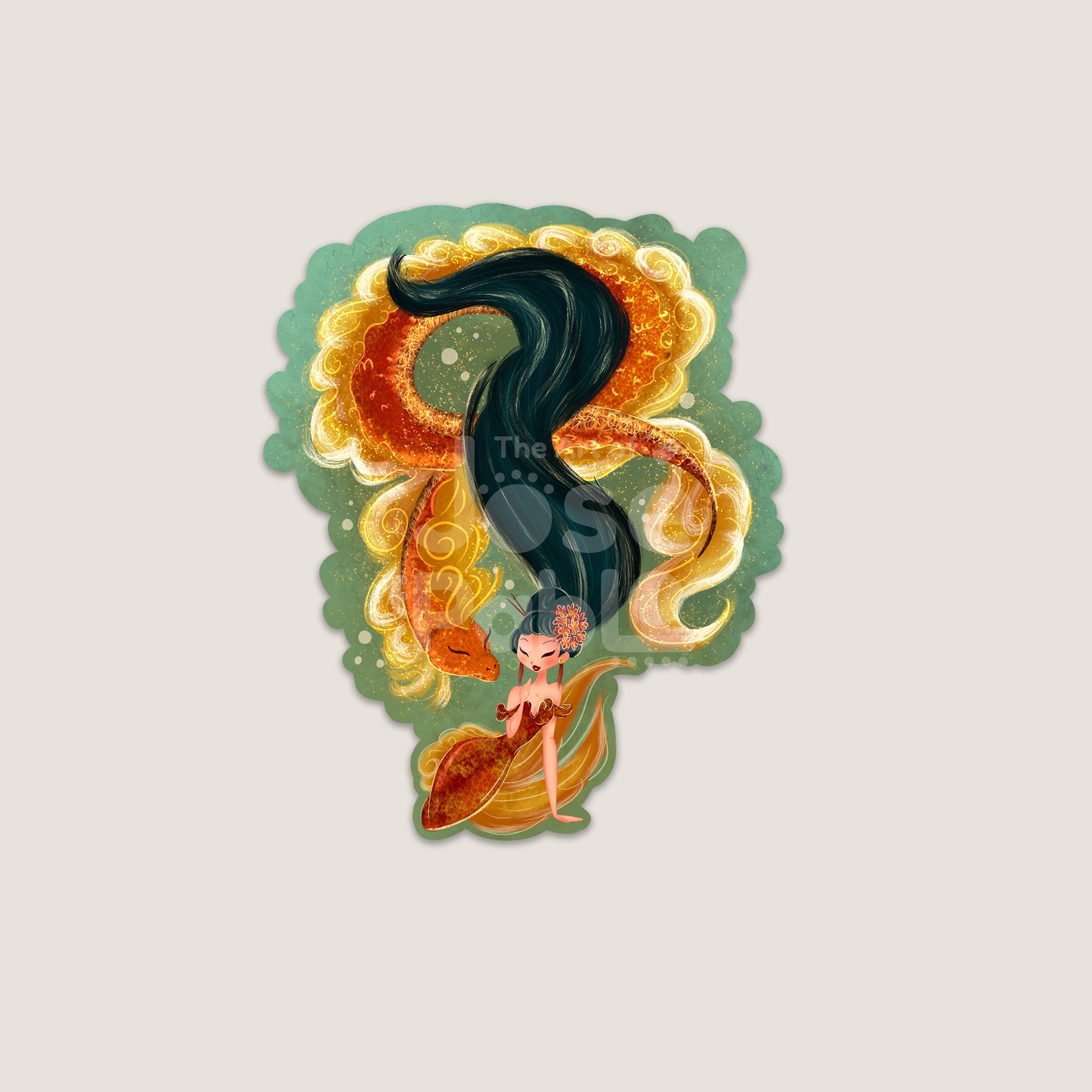 Ember Sovereign - Waterproof Sticker