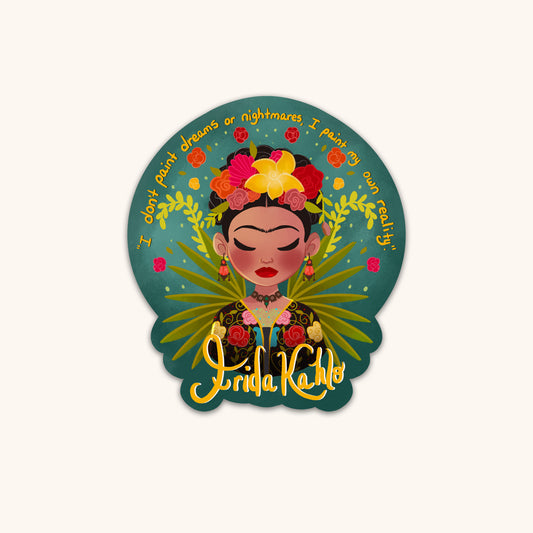 Frida Kahlo- Waterproof Sticker