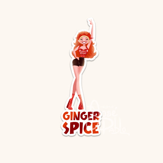 Spice Girls 25th Anniversary - Waterproof Stickers