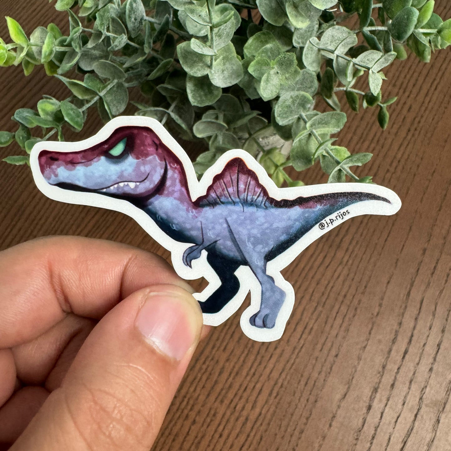 Spinosaurus- Waterproof Sticker