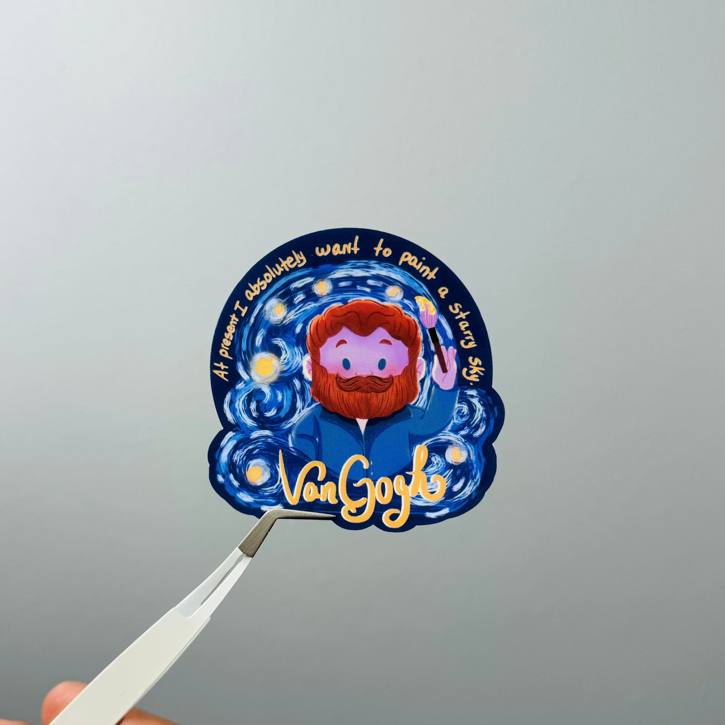 Van Gogh- Waterproof Sticker