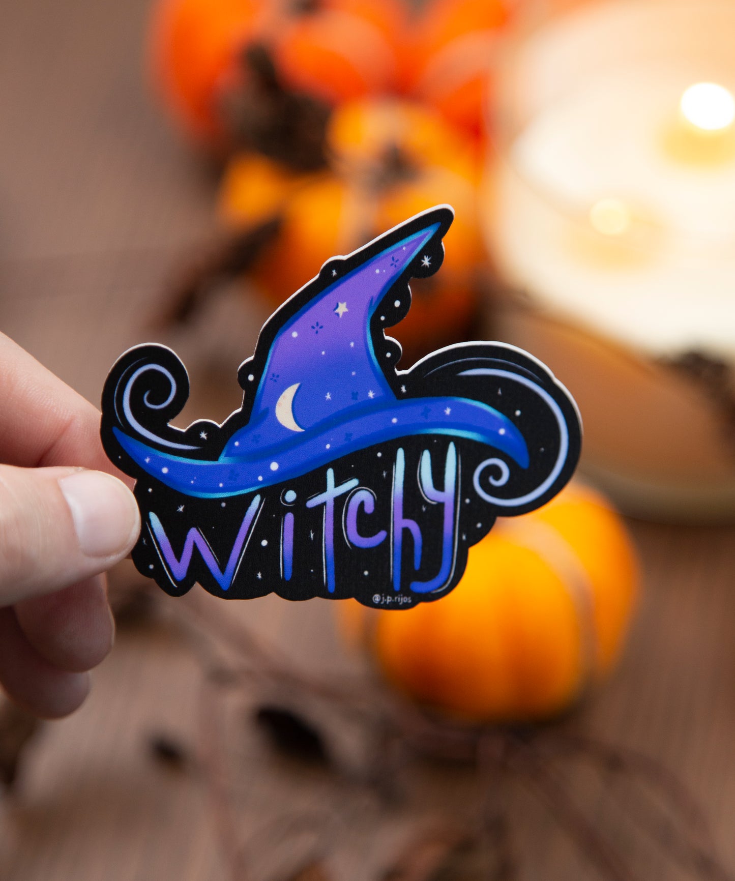 witchy hat sticker