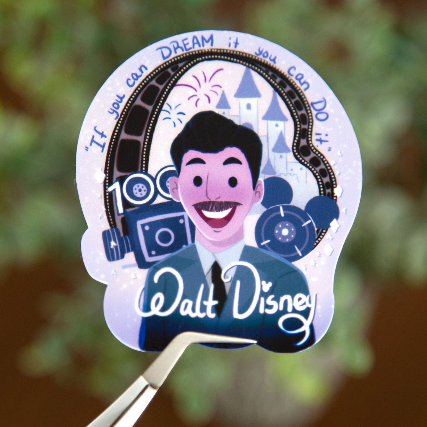 Walt Disney- Waterproof Sticker