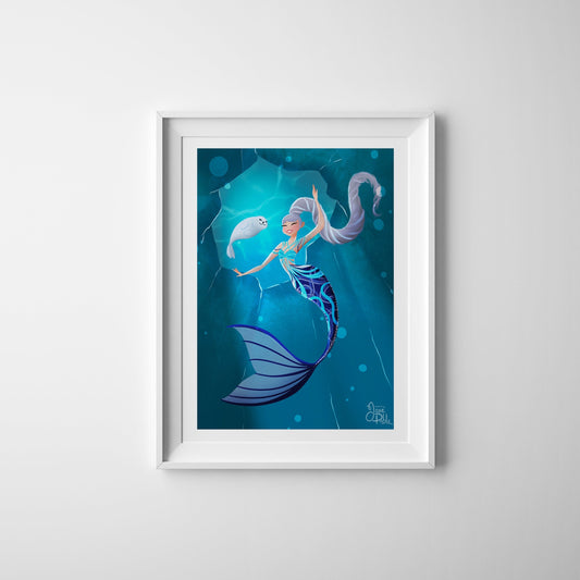 Karina (Daughter's of Triton collection)- Art Print