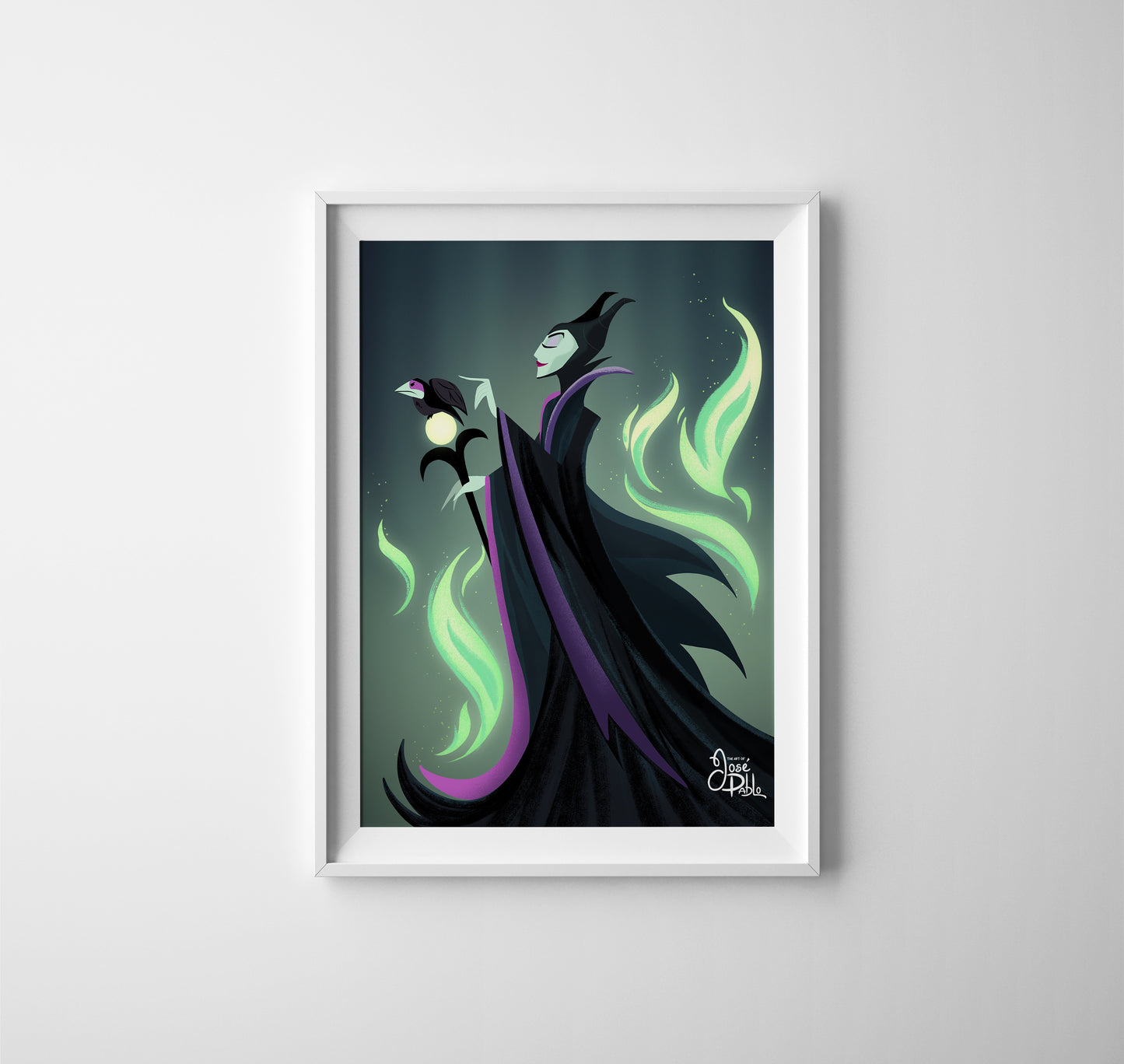 Maleficent- Art Print