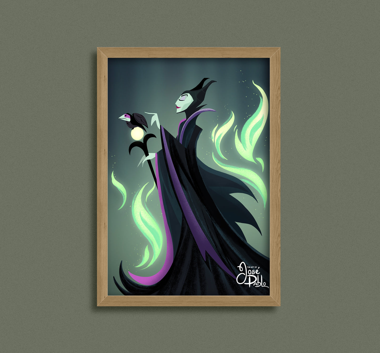 Maleficent- Art Print