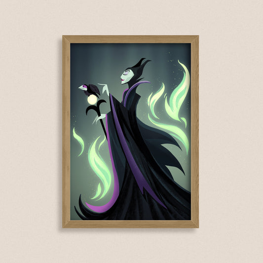Maleficent - Fine Art Print