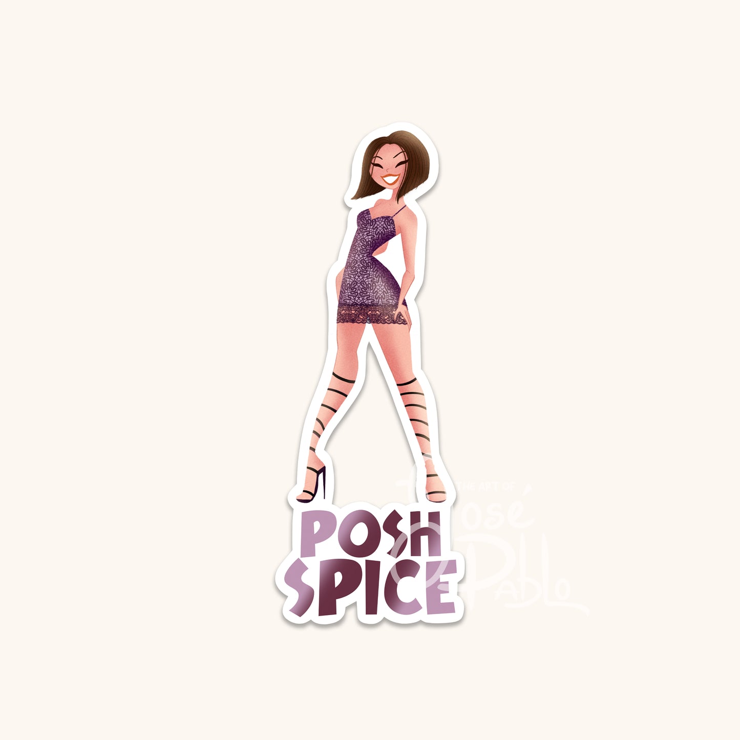 Spice Girls 25th Anniversary - Waterproof Stickers