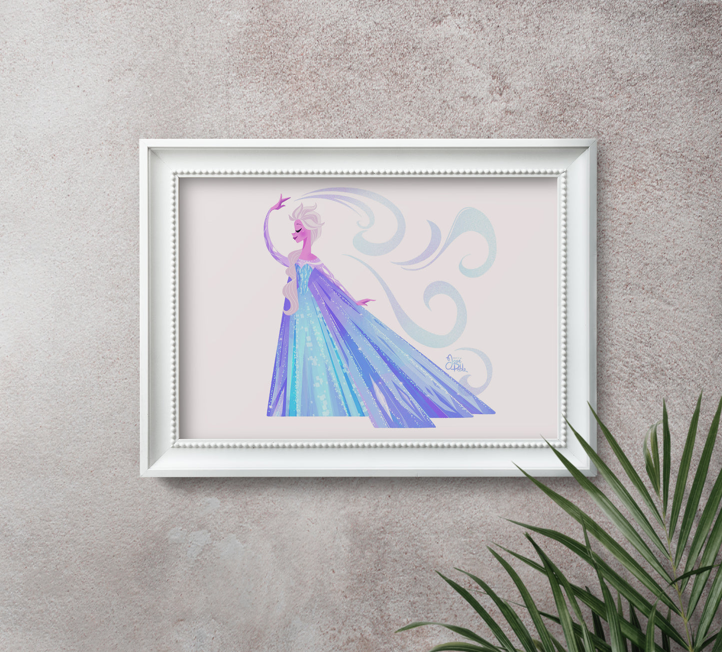 Queen Elsa - Art Print