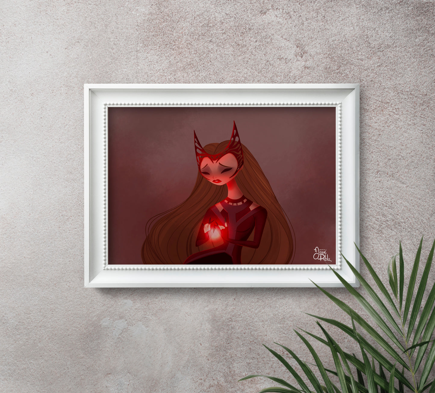 Scarlet Witch- Art Print