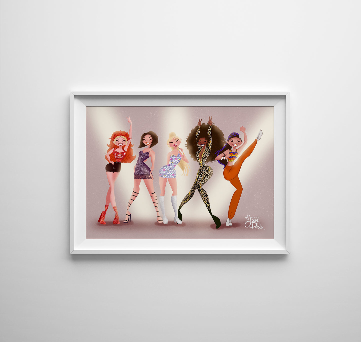 Spice Girls 25th Anniversary- Art Print