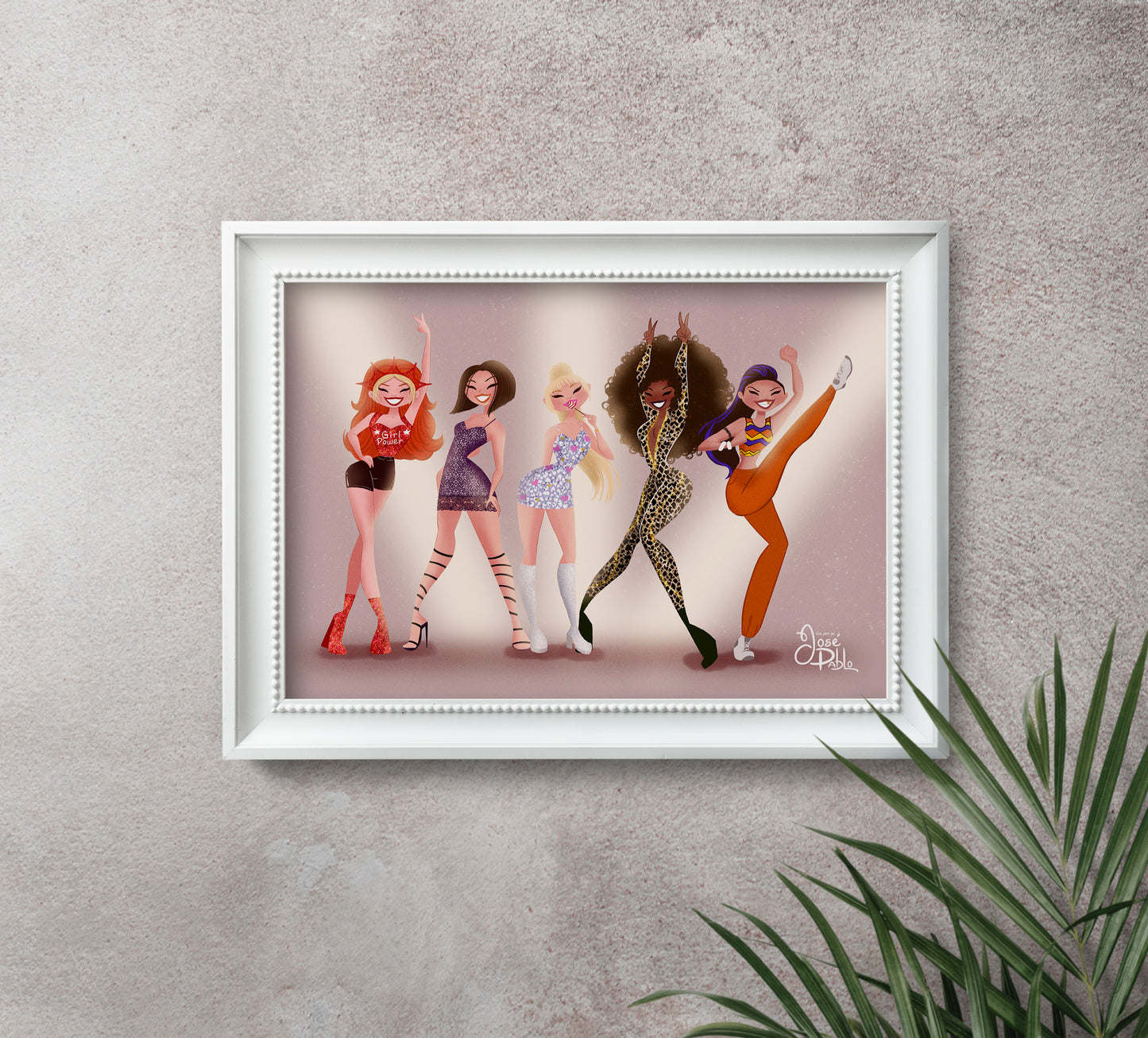 Spice Girls 25th Anniversary- Art Print