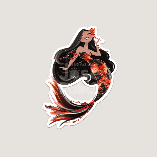 Koi Empress - Waterproof Sticker