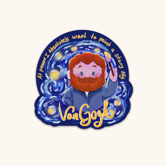 Van Gogh- Waterproof Sticker