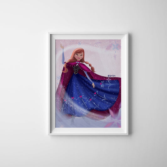 Queen Anna - Art Print