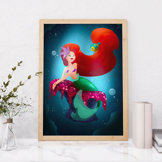 Princess Ariel - Art Print