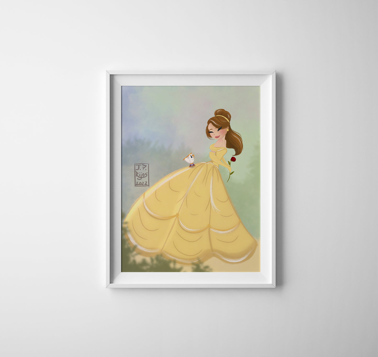 Princess Belle- Art Print