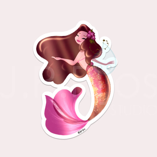 mermaid sticker