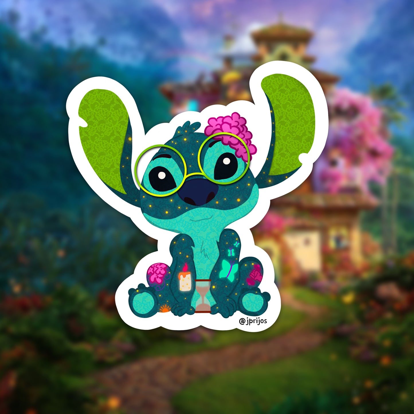 Stitch Crashes Disney vol.2- Waterproof Stickers