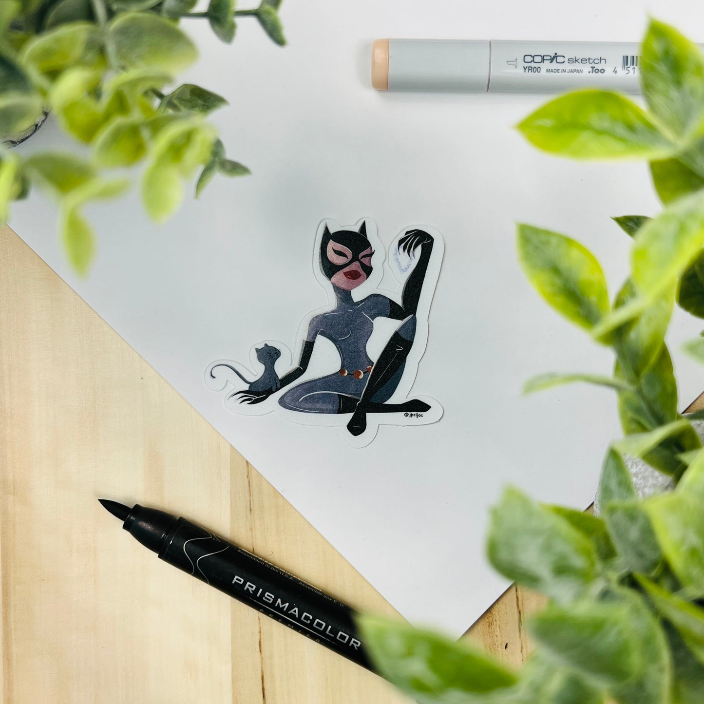 Catwoman (Batman Animated Series)- Waterproof Sticker