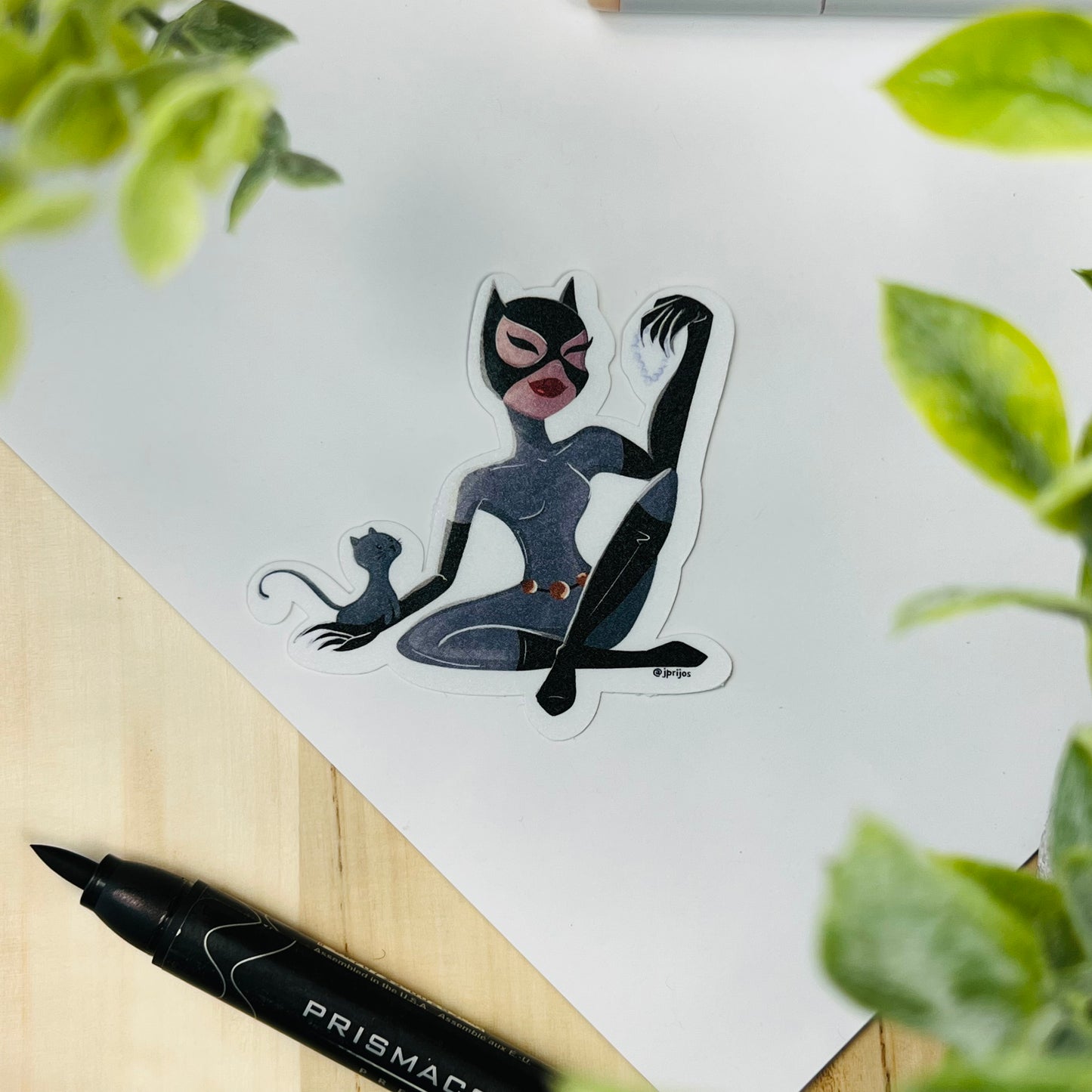 Catwoman (Batman Animated Series)- Waterproof Sticker