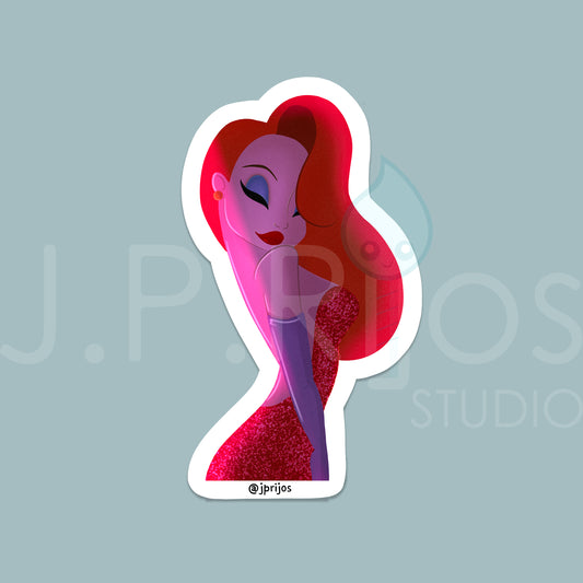 Jessica rabbit sticker