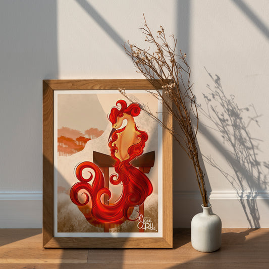 Moltres- Art Print