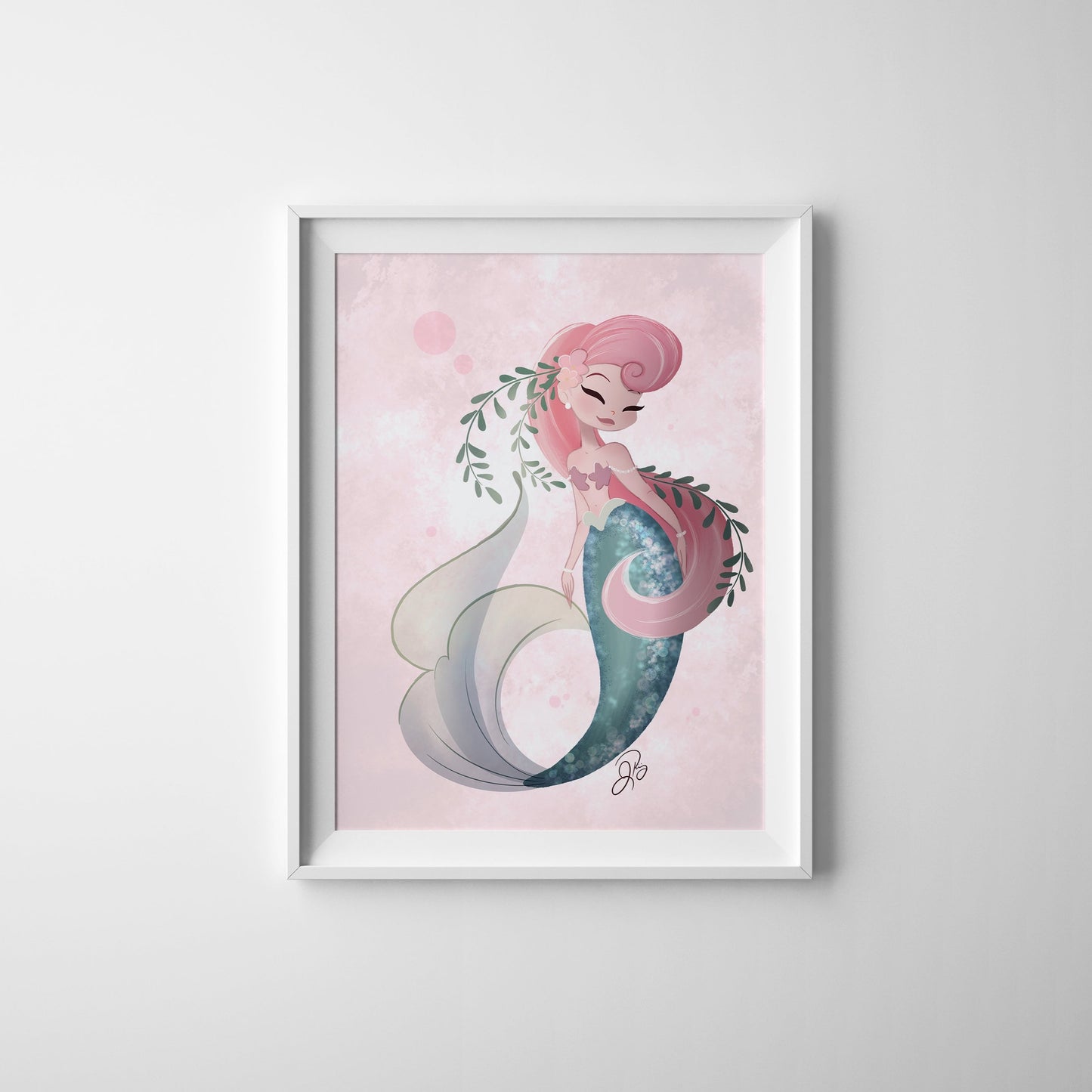 koi fish wall art- mermaid headpiece- mermaid crown- mermaids- mermaid painting- mermaid print- mermaid decor- mermaid- mermaid art- mermaid wall decor- mermaid art print- mermay- mermaid wall art