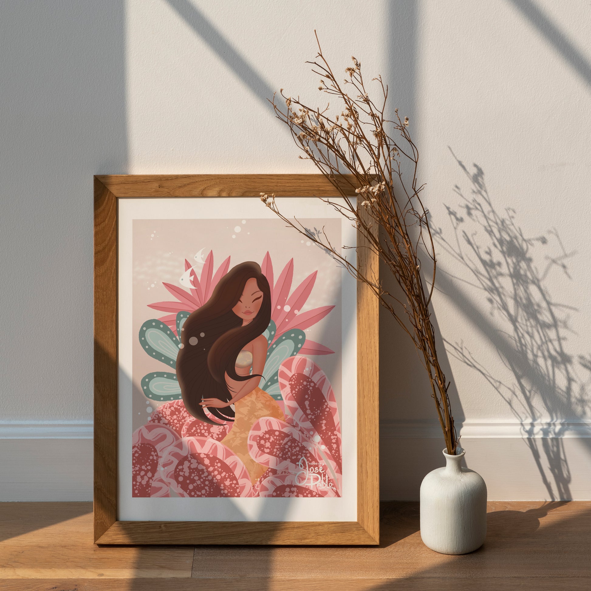 mermaid wall decor