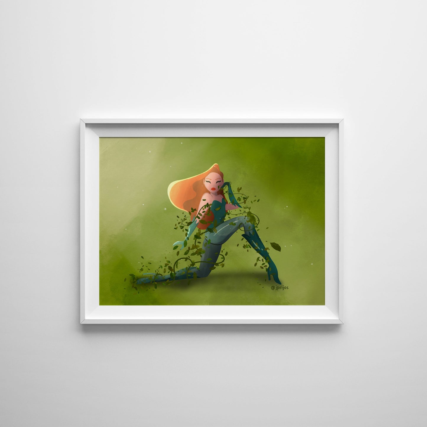 Poison Ivy (Batman Animated Series)- Art Print