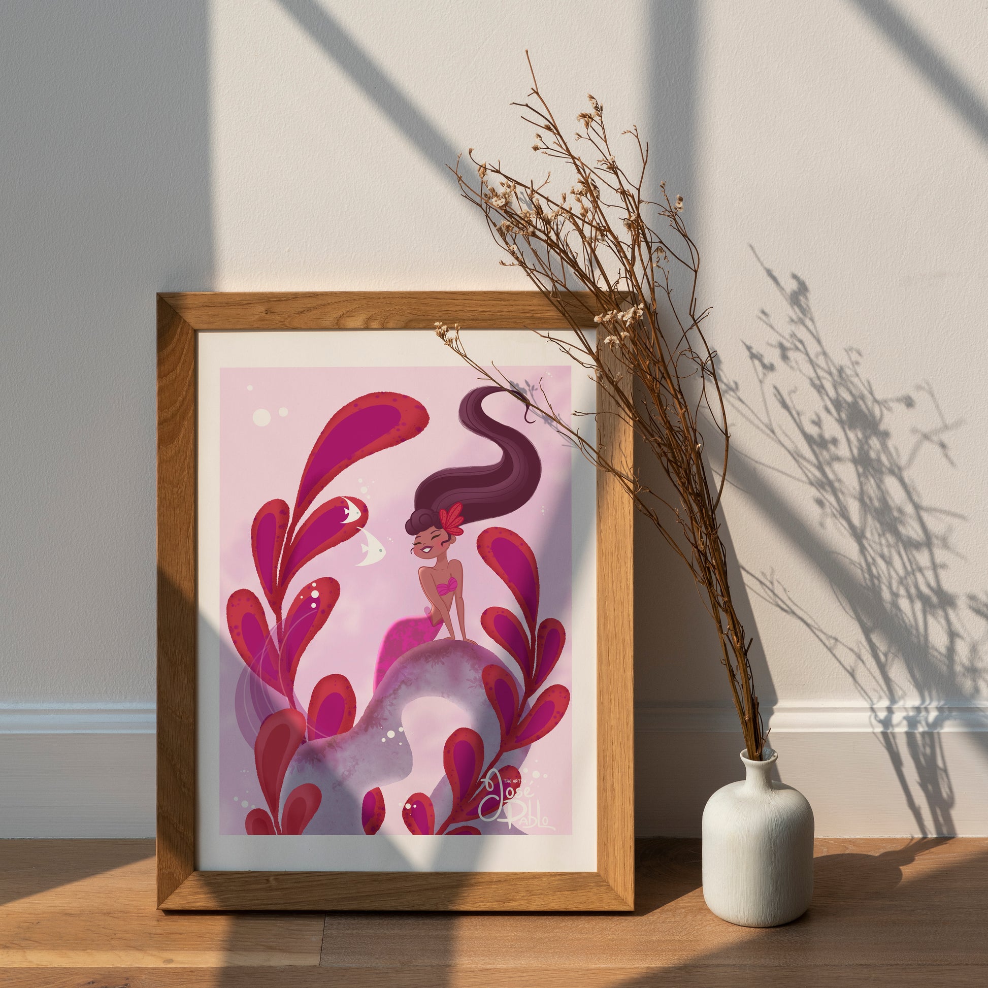 mermaid wall decor