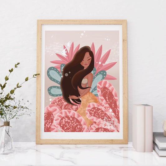 mermaid wall decor