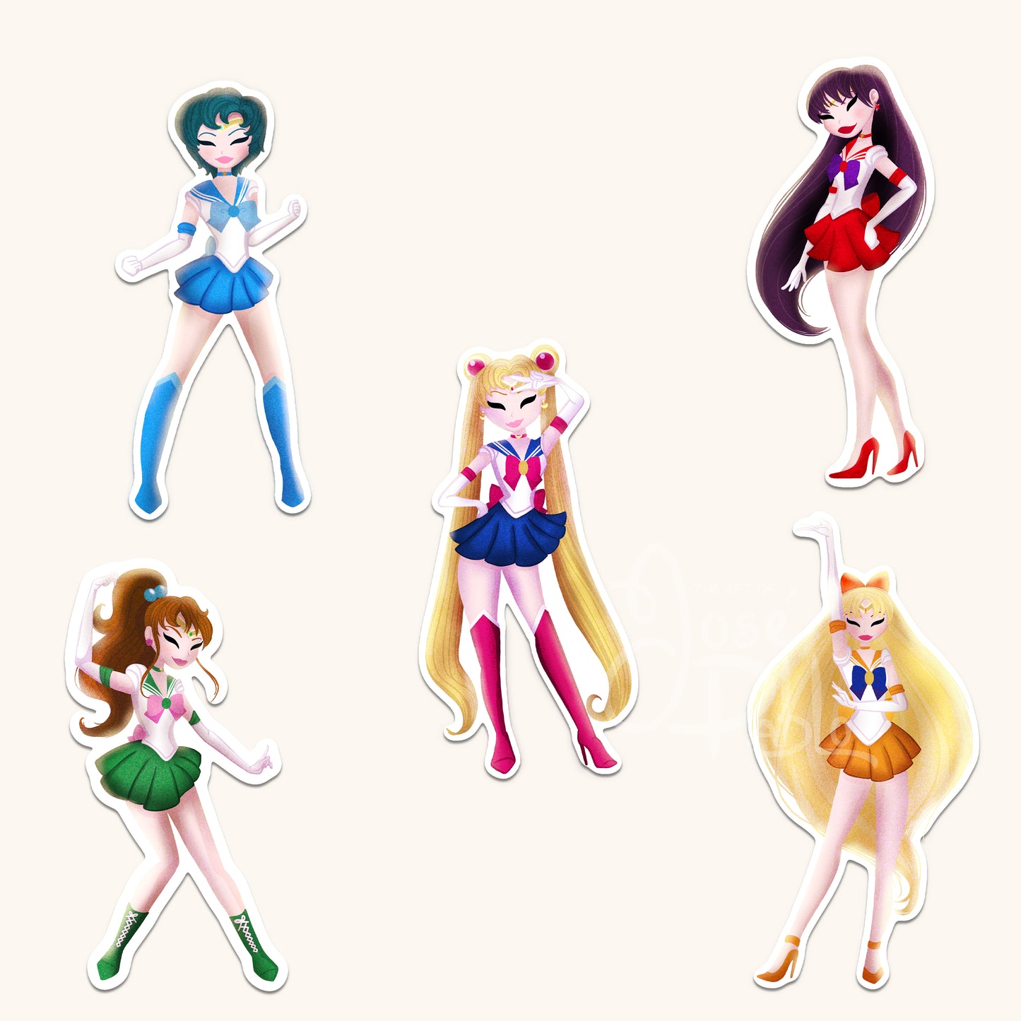 Sailor Moon stickers